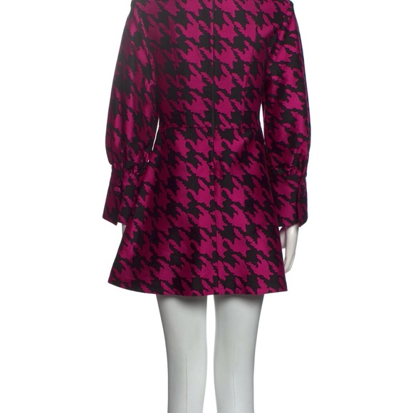 Elzinga pink/black Houndstooth Dress - Picture 2 of 6